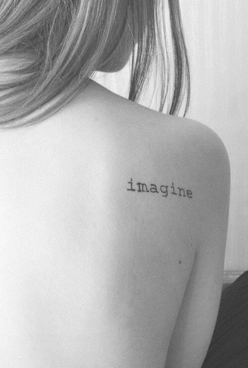 Meanings of Small Tattoo Ideas and Where to Get Them 19 One Word Tattoo
